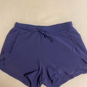 Purple shorts
